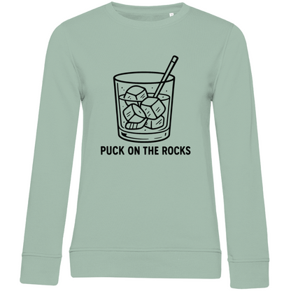 Ladies Sweatshirt PUCK ON THE ROCKS