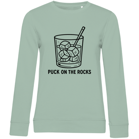 Ladies Sweatshirt PUCK ON THE ROCKS