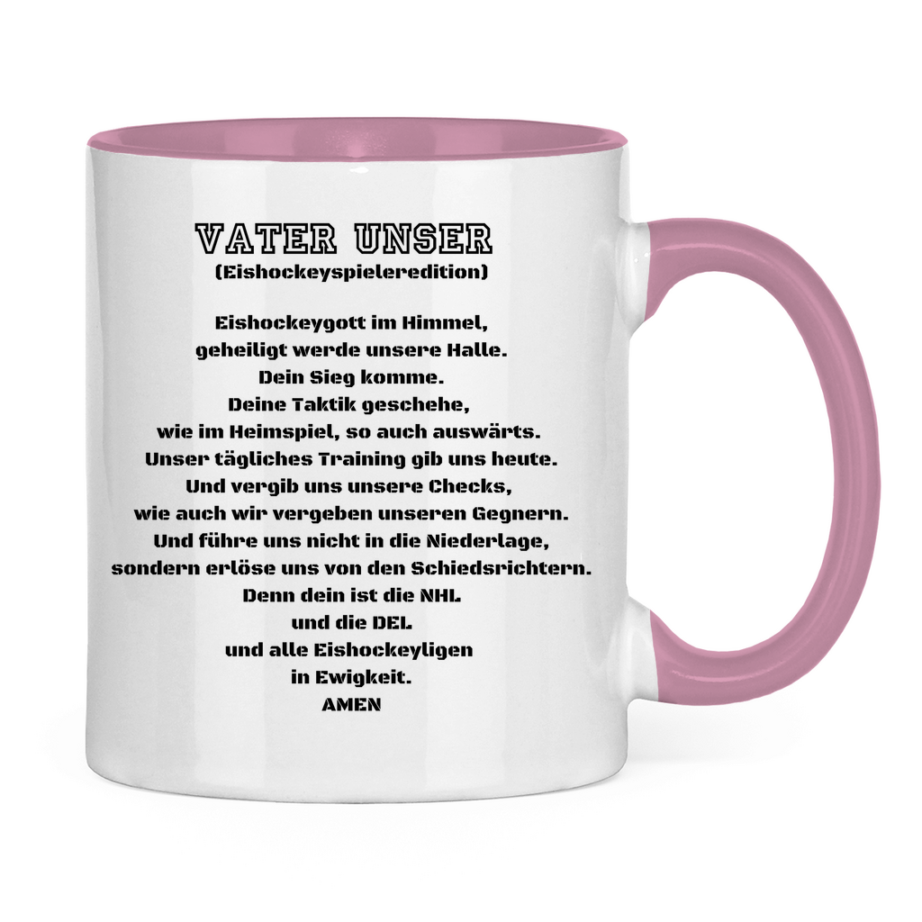 Tasse zweifarbig VATER UNSER SPIELER