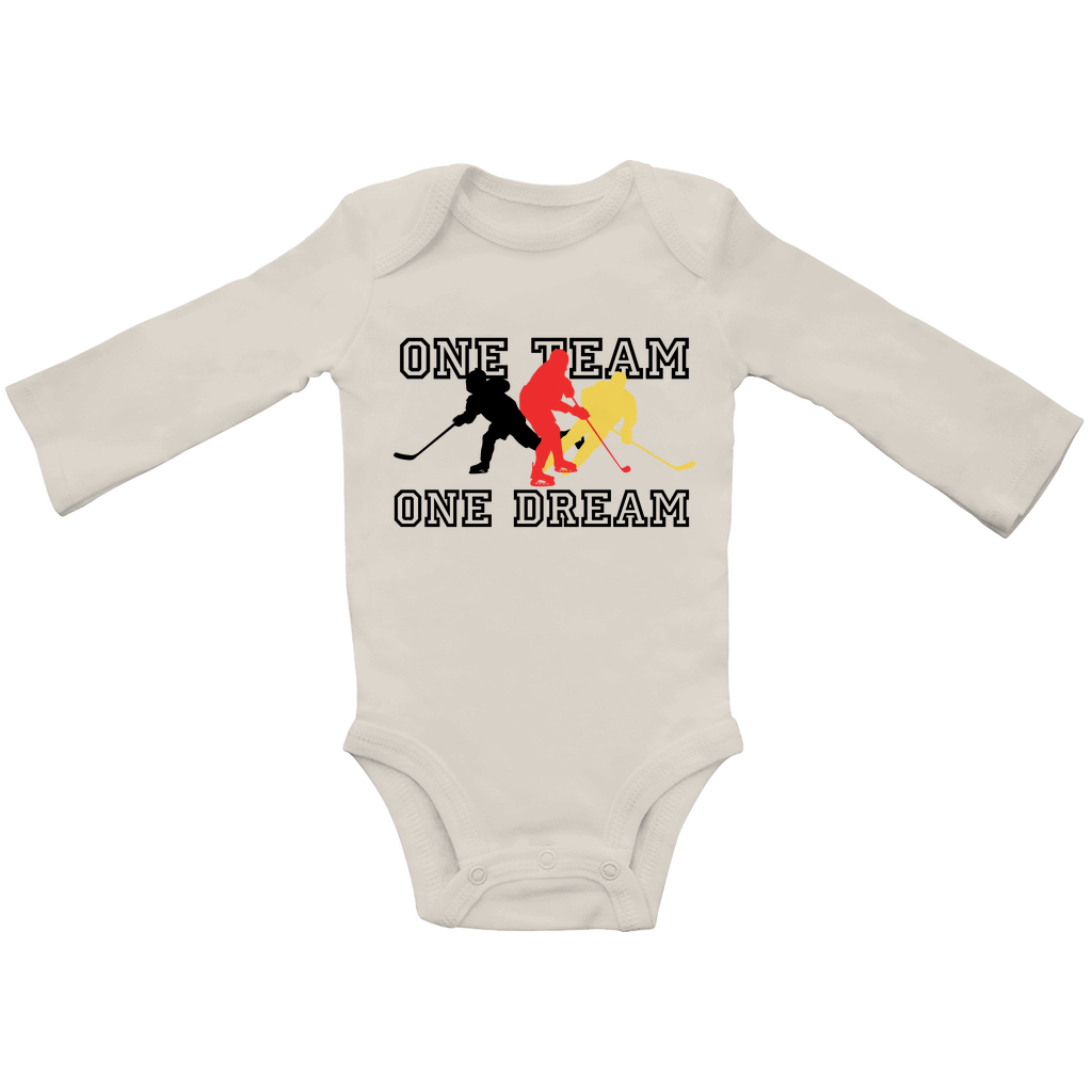 Babybody Langarm ONE TEAM-ONE DREAM GER