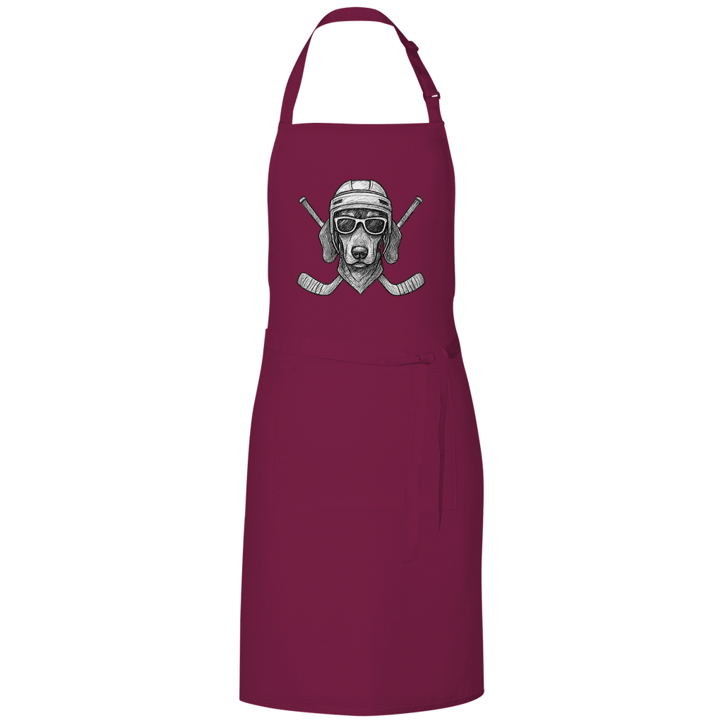 Grillschürze Unisex Hoodie COOL HOCKEYDOG