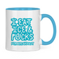 Tasse zweifarbig  ICE & PUCKS FOR BREAKFAST