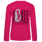 Ladies Sweatshirt  HOCKEY MODERN (back)
