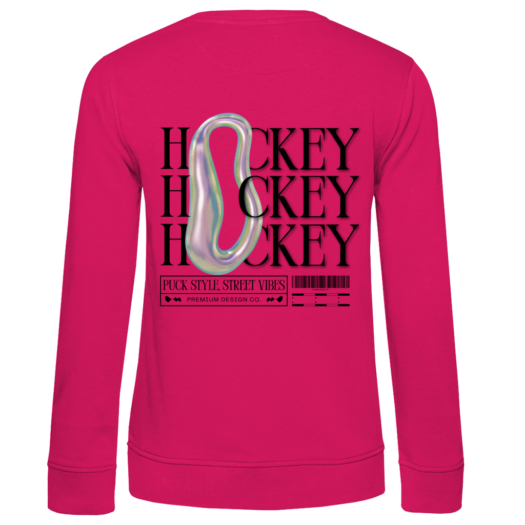 Ladies Sweatshirt  HOCKEY MODERN (back)