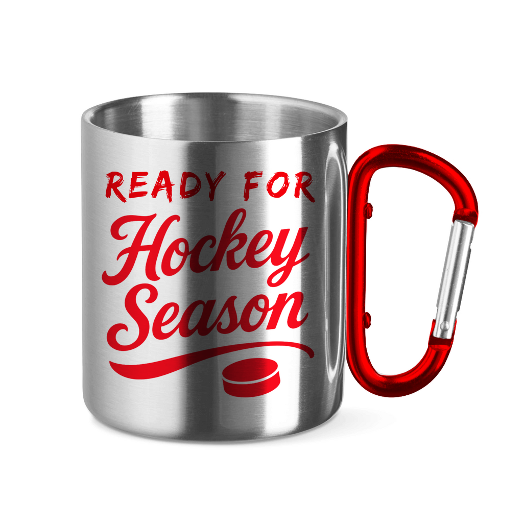 Edelstahltasse READY FOR HOCKEY SEASON
