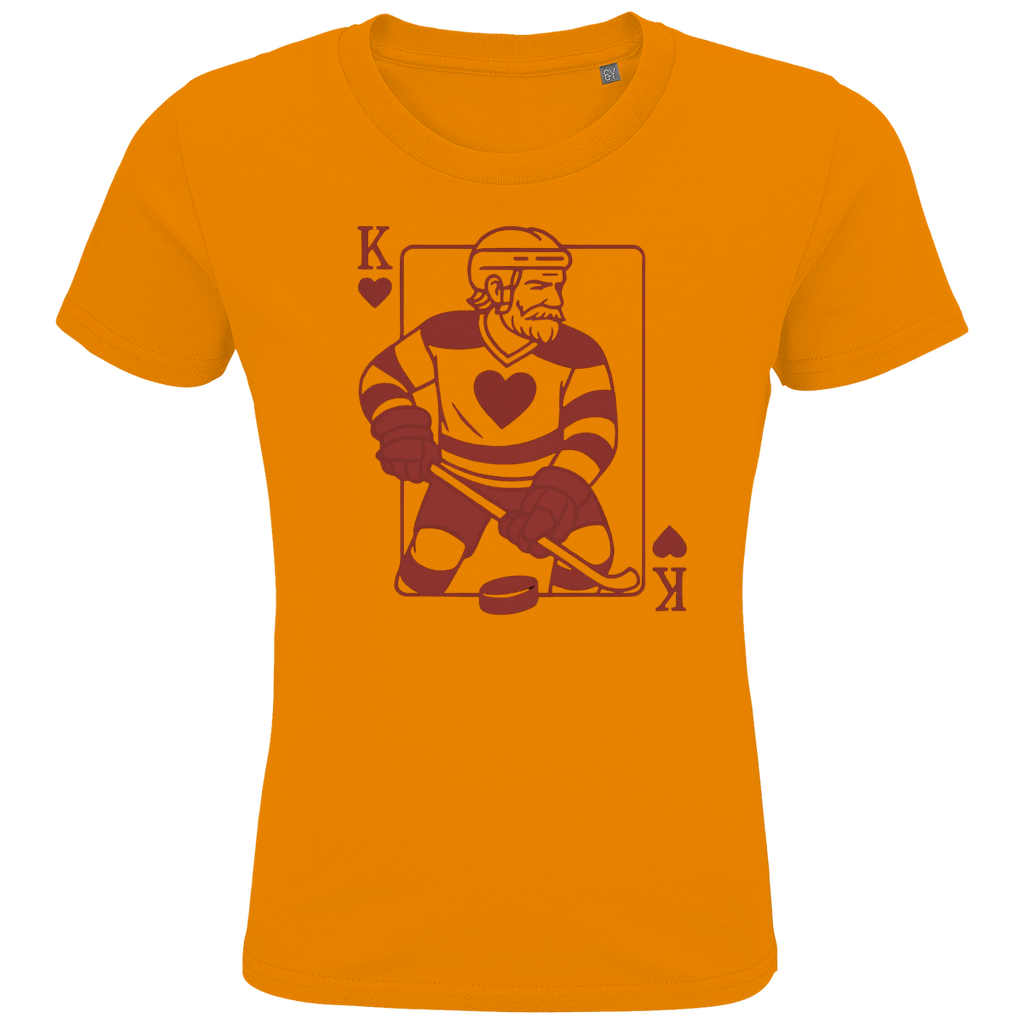 Kids T-Shirt HOCKEY HERZKÖNIG