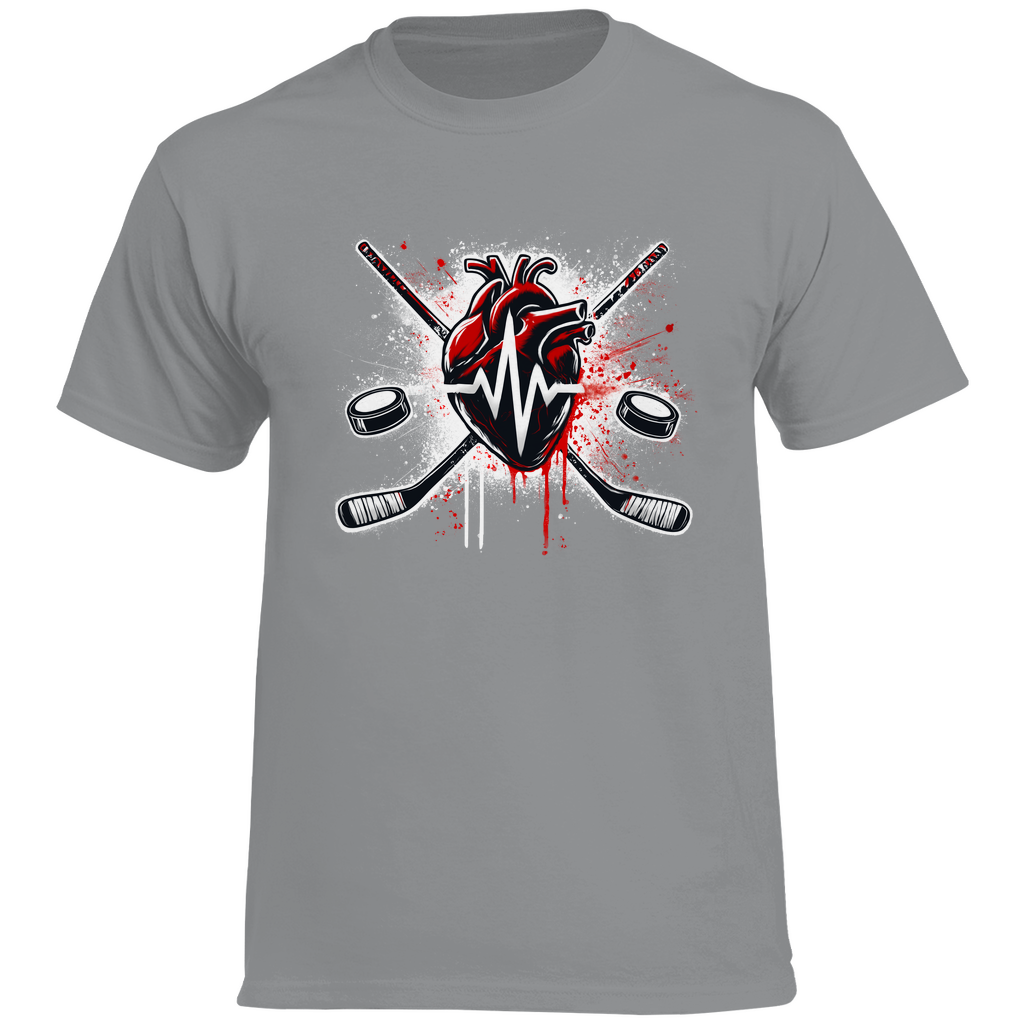 T-Shirt HOCKEY HEARTBEAT