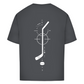 Oversize T-Shirt HOCKEYSTICK MODERN (back)