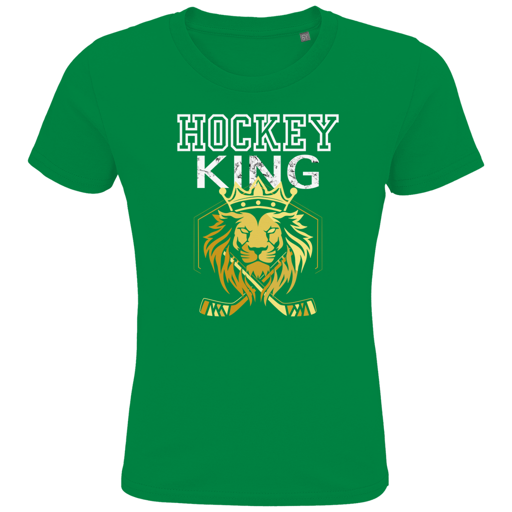 Kids T-Shirt HOCKEYKING LION