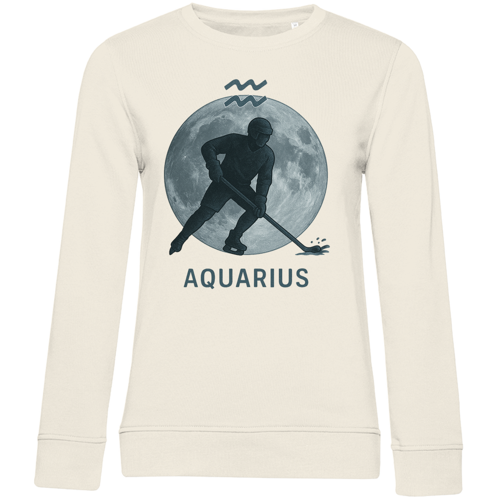 Ladies Sweatshirt STERNZEICHEN AQUARIUS / WASSERMANN