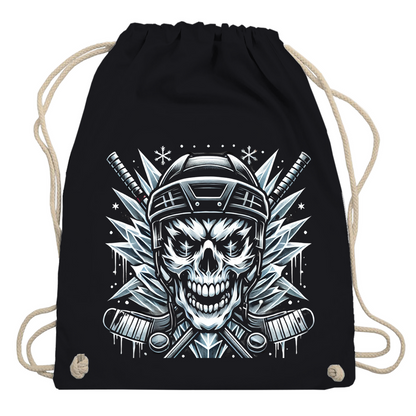 Turnbeutel HOCKEY SKULL