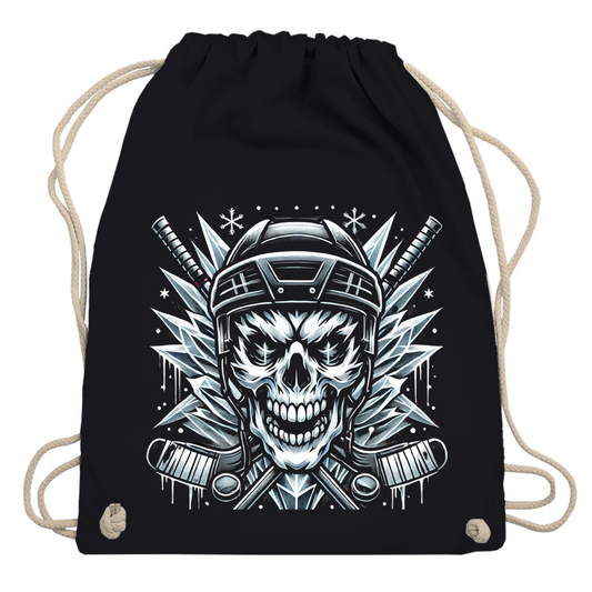 Turnbeutel HOCKEY SKULL