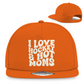 Snapback I LOVE HOCKEY & HOT MOMS