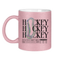 Glitzertasse HOCKEY MODERN