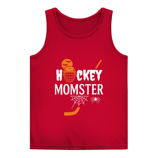 Ladies Tank Top HALLOWEEN HOCKEY MOMSTER