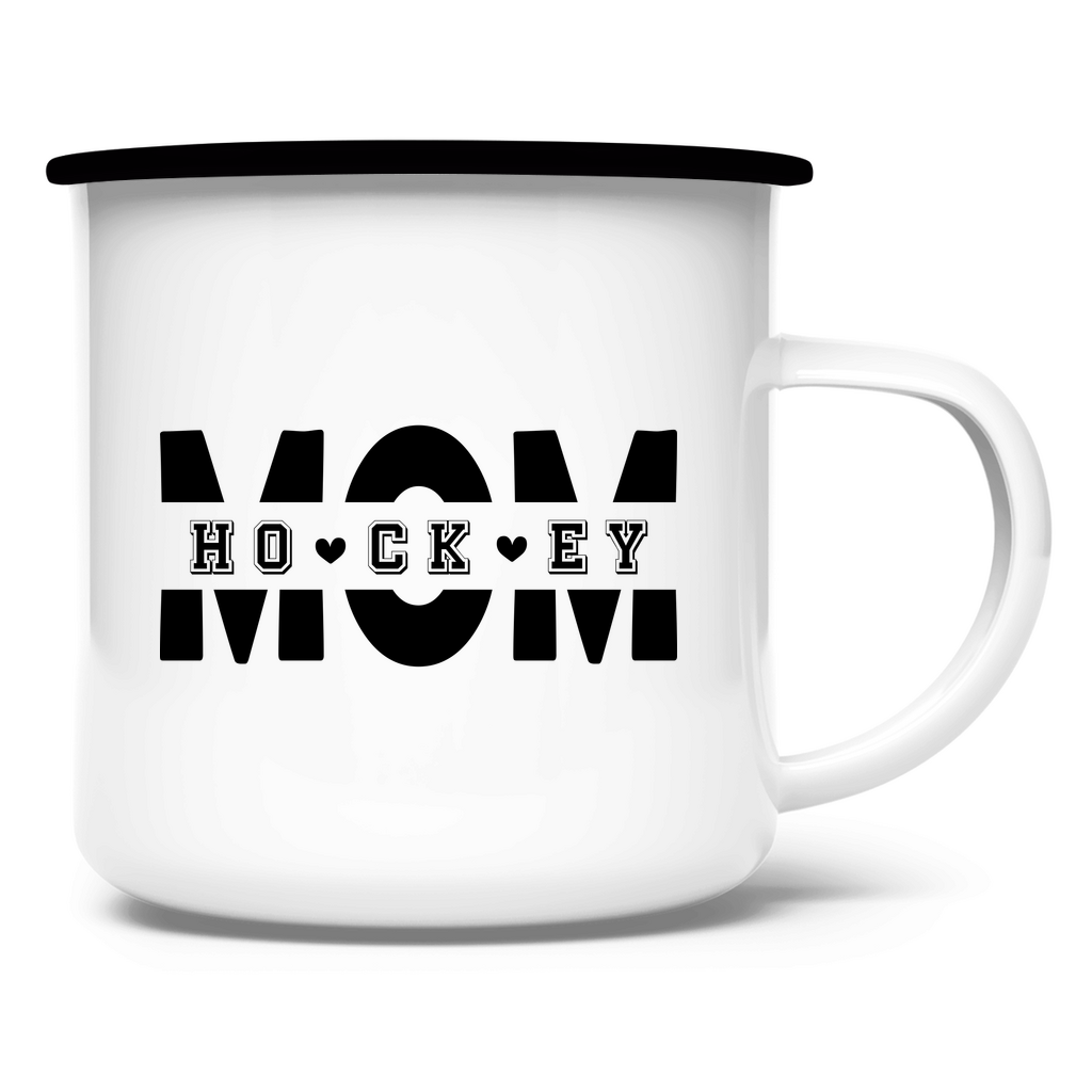 Emaille Tasse HOCKEYMOM