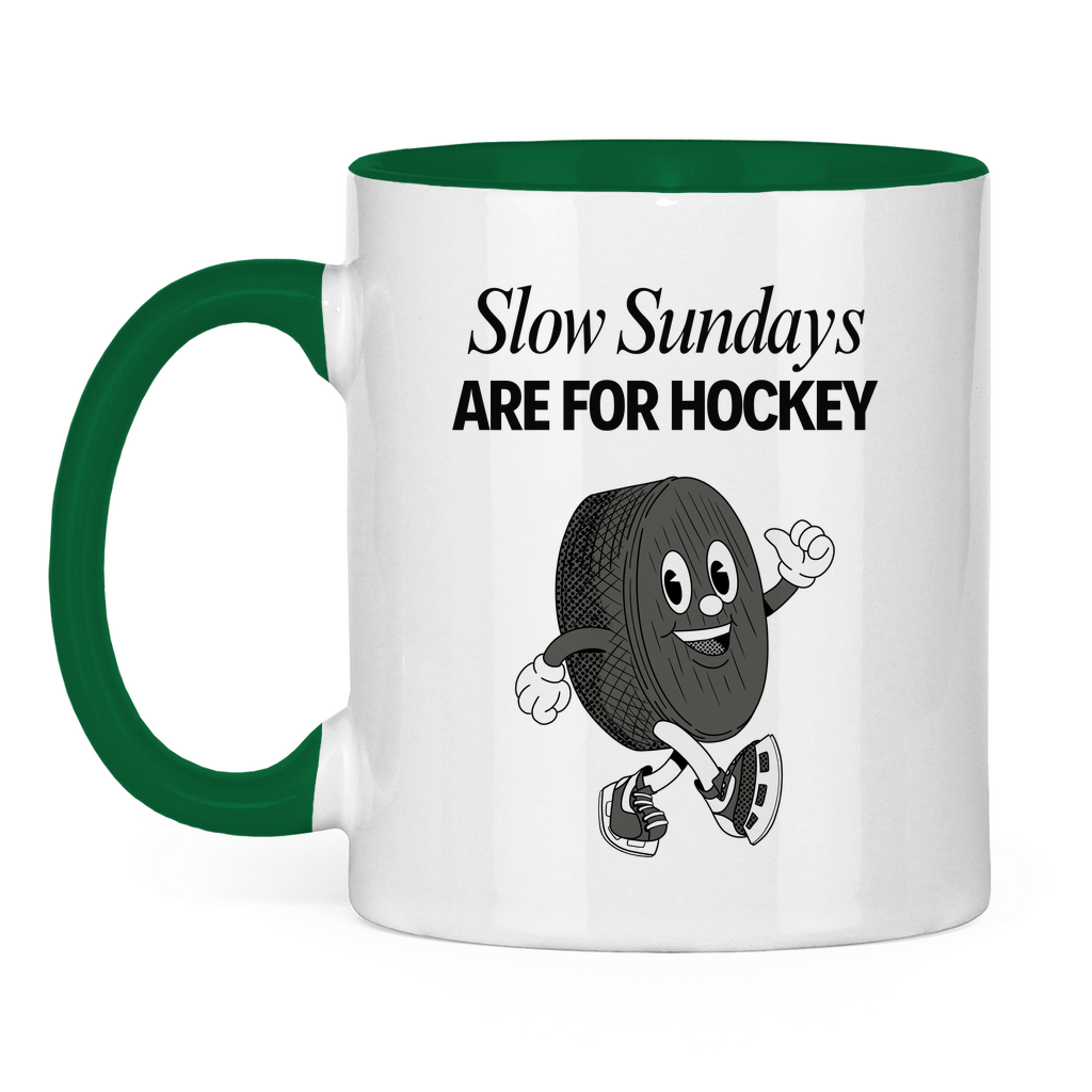 Tasse zweifarbig SLOW SUNDAYS