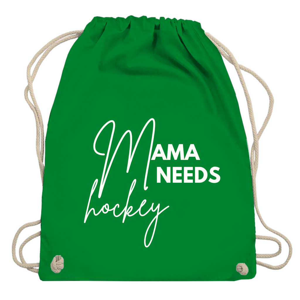 Turnbeutel MAMA NEEDS HOCKEY