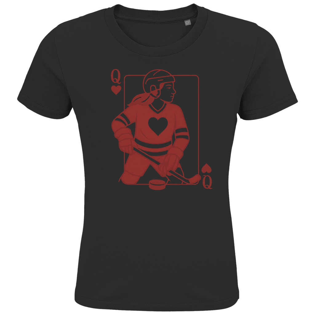 Kids T-Shirt HOCKEY HERZKÖNIGIN