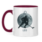 Tasse zweifarbig STERNZEICHEN LEO / LÖWE