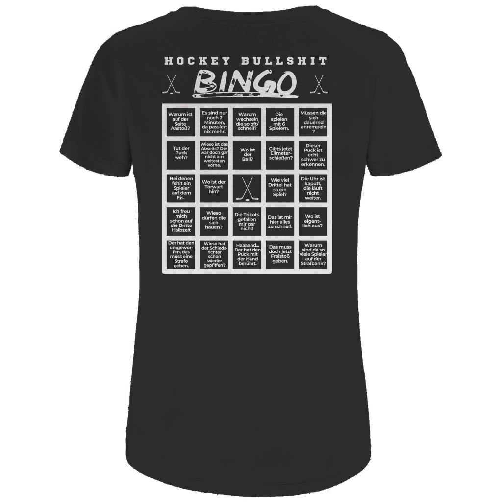 Ladies T-Shirt BULLSHIT BINGO (back)
