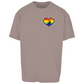 Oversize T-Shirt RAINBOW SKATE HEART