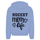 Oversize Zipper HOCKEY MOM LIFE (front&back)