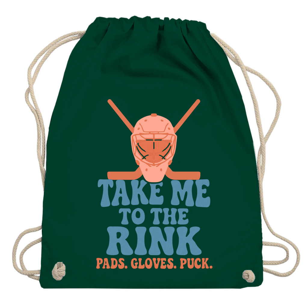 Turnbeutel TAKE ME TO THE RINK GOALIE