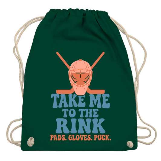 Turnbeutel TAKE ME TO THE RINK GOALIE
