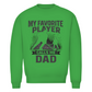 Unisex Sweatshirt HOCKEYDAD FAVORITE PLAYER