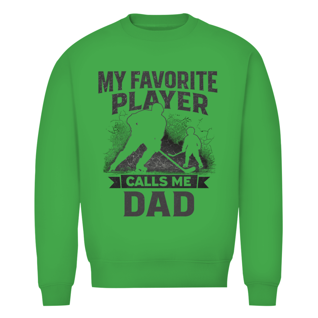 Unisex Sweatshirt HOCKEYDAD FAVORITE PLAYER
