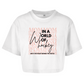 Ladies Crop Top WORLD OF HOCKEY - MOM