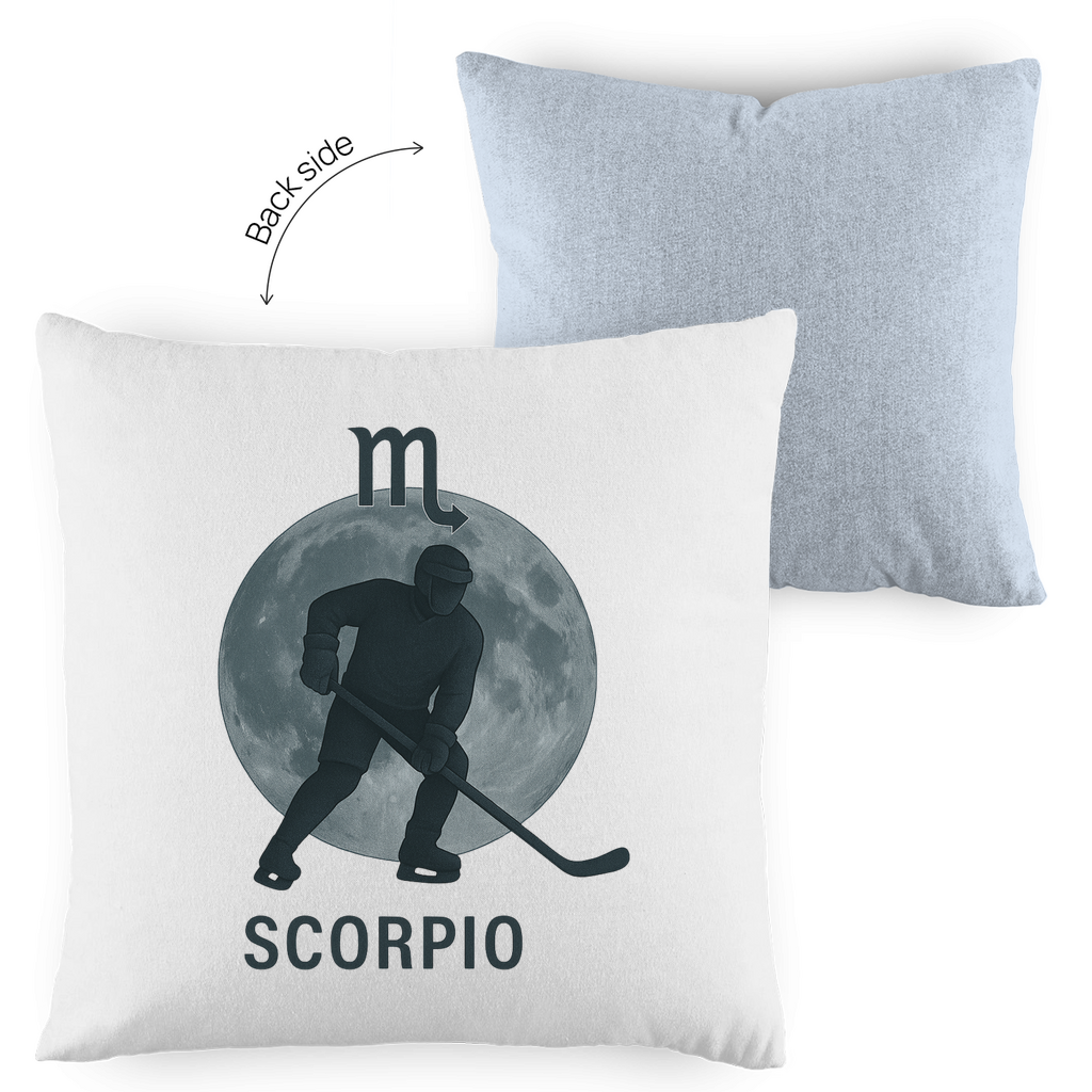 Kopfkissen zweifarbig STERNZEICHEN SCORPIO / SKORPION