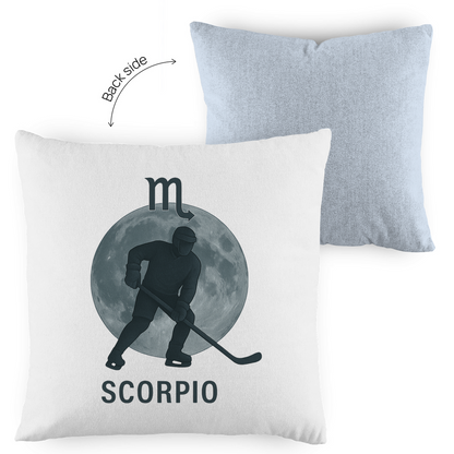 Kopfkissen zweifarbig STERNZEICHEN SCORPIO / SKORPION