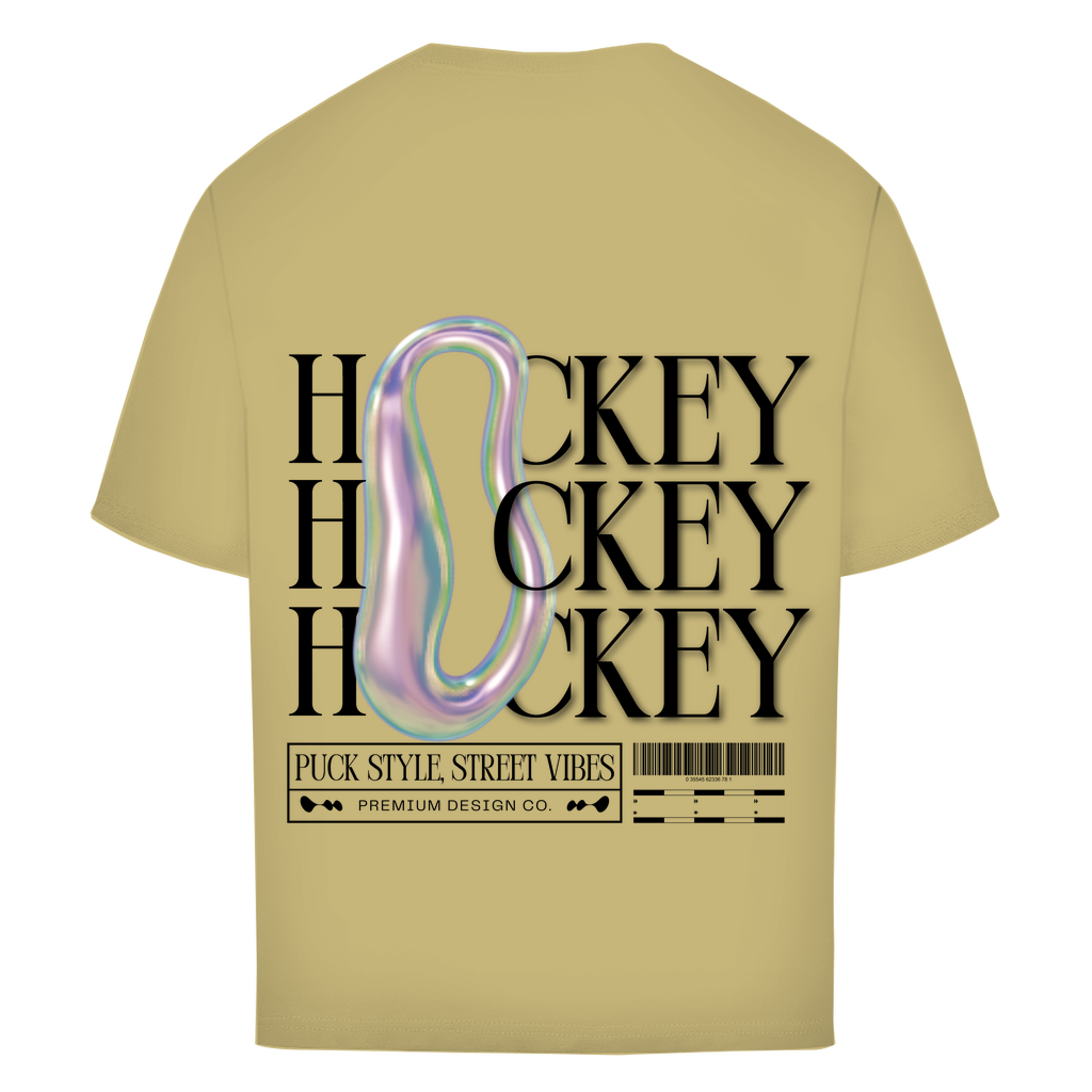 Oversize T-Shirt HOCKEY MODERN (back)