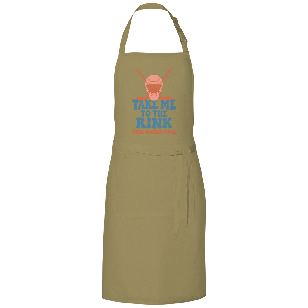 Grillschürze TAKE ME TO THE RINK GOALIE