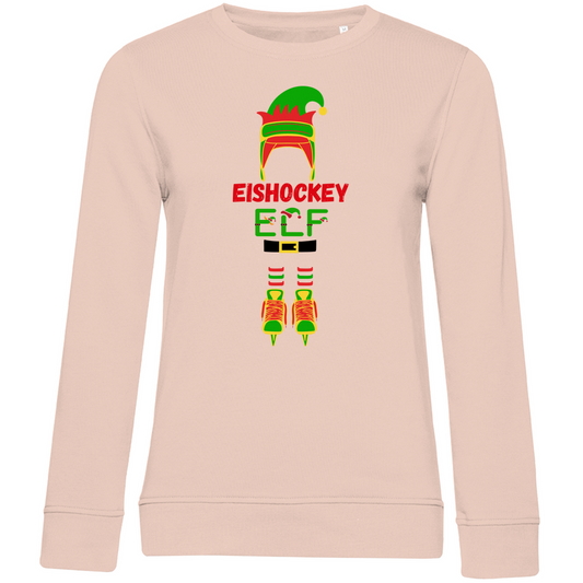 Ladies Sweatshirt HOCKEY ELF - personalisierbar -