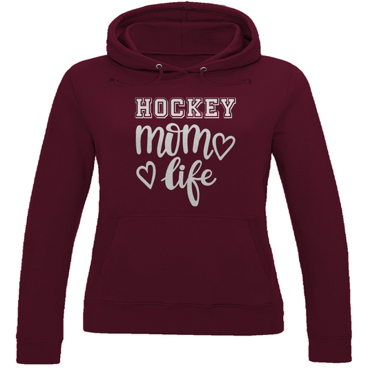 Ladies Hoodie HOCKEY MOM LIFE