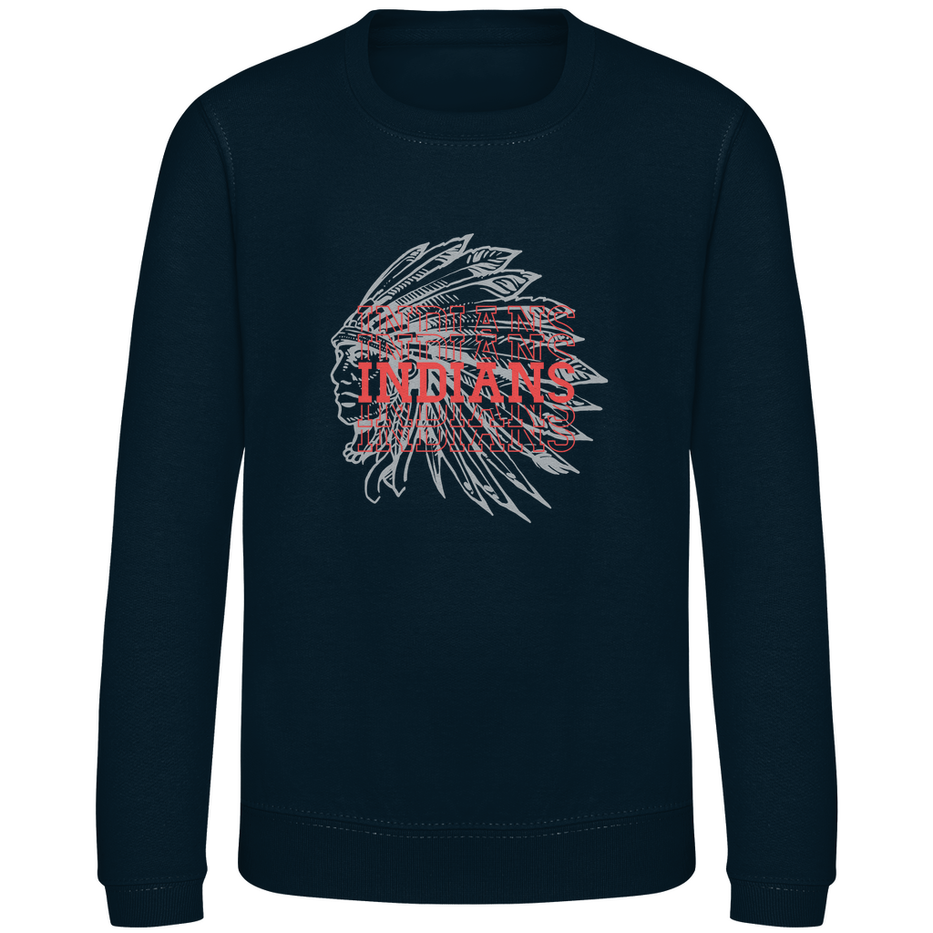 Kids Sweatshirt INDIANS HEAD