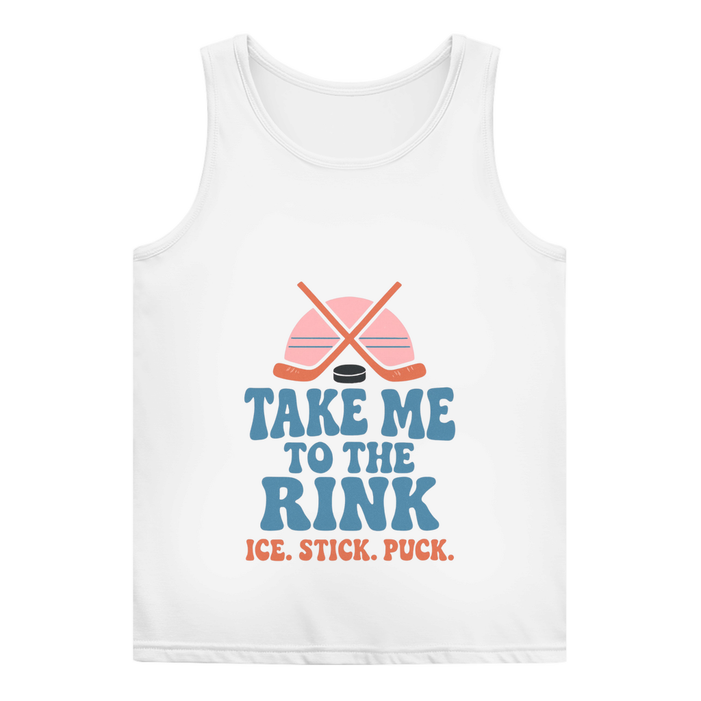 Ladies Tank Top TAKE ME TO THE RINK