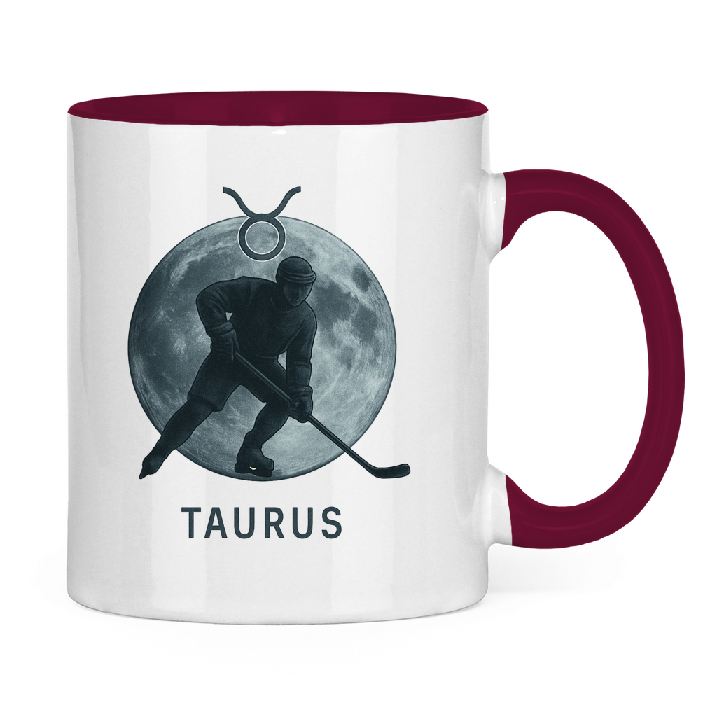 Tasse zweifarbig STERNZEICHEN TAURUS / STIER