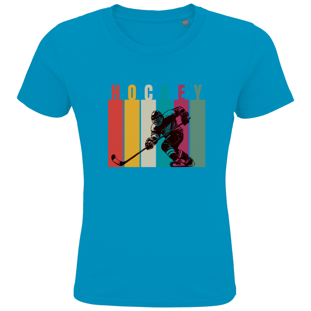 Kids T-Shirt COLOURFUL HOCKEYPLAYER