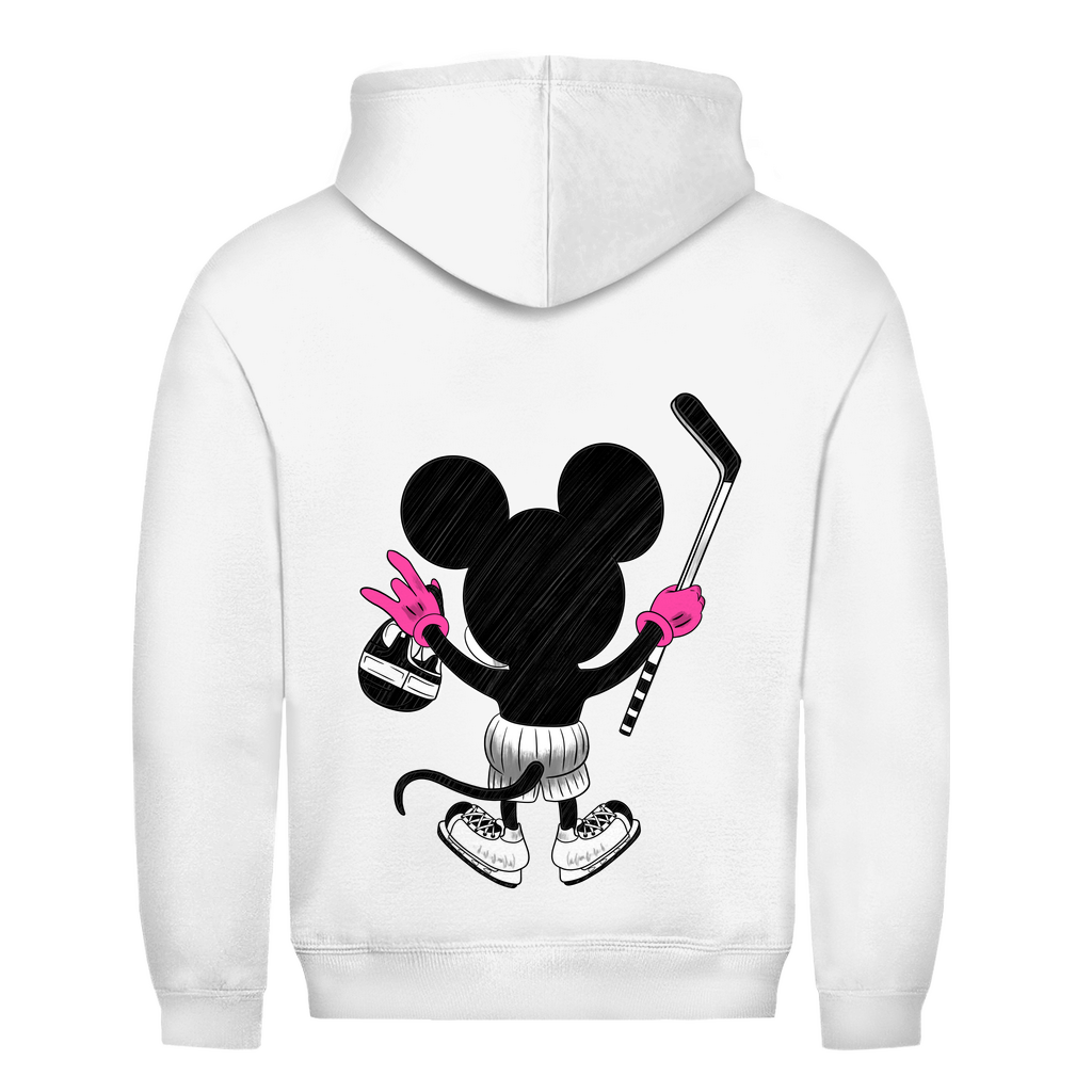 Hoodie HOCKEYMOUSE PINK (back)