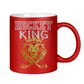 Glitzertasse HOCKEYKING LION