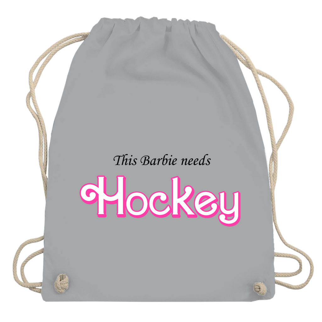 Turnbeutel BARBIE NEEDS HOCKEY