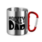 Edelstahltasse HOCKEYDAD WAVE