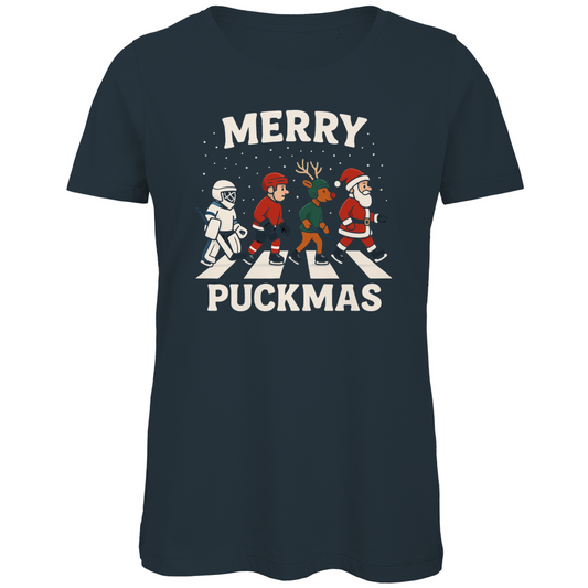 Ladies T-Shirt MERRY PUCKMAS WALK