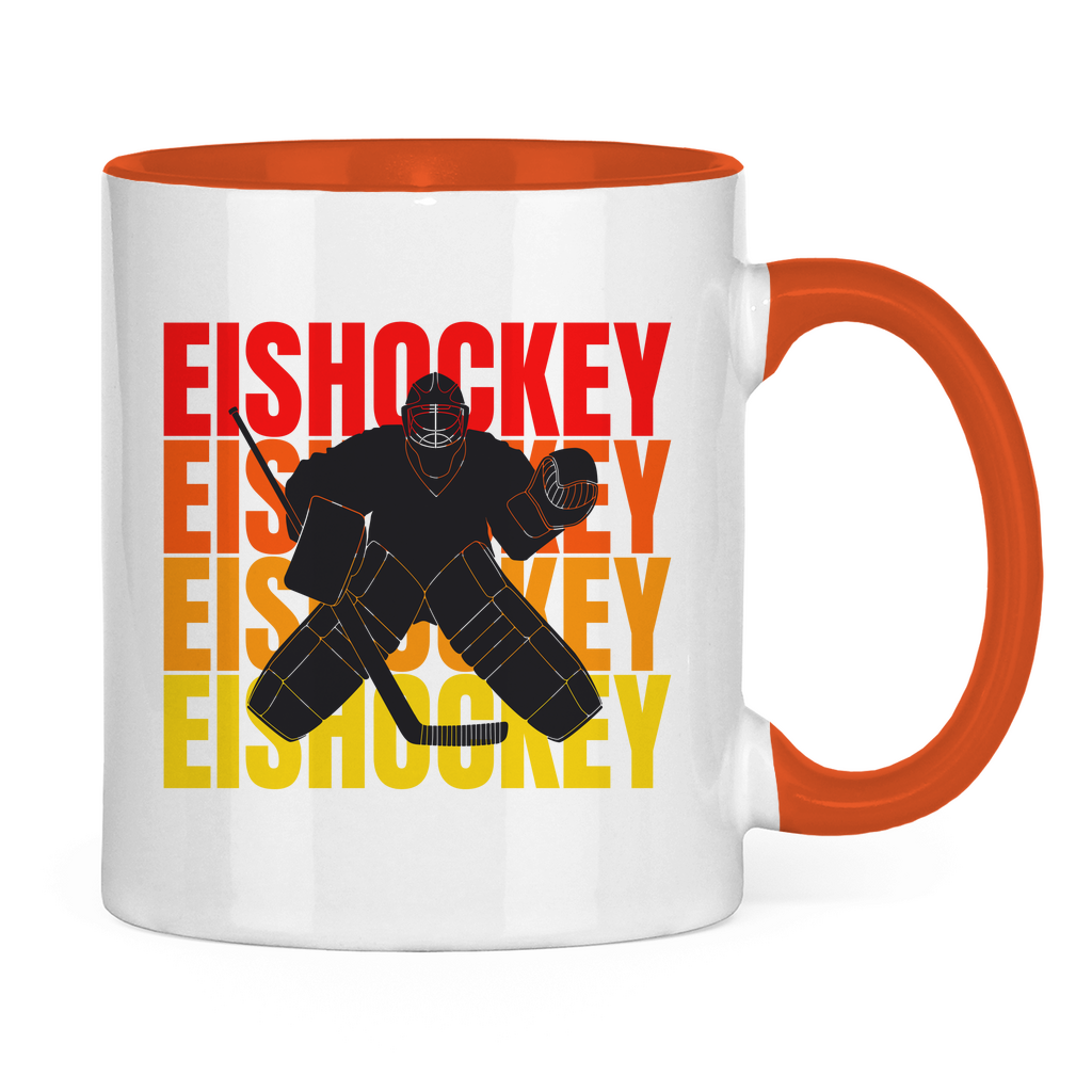 Tasse zweifarbig EISHOCKEY GOALIE