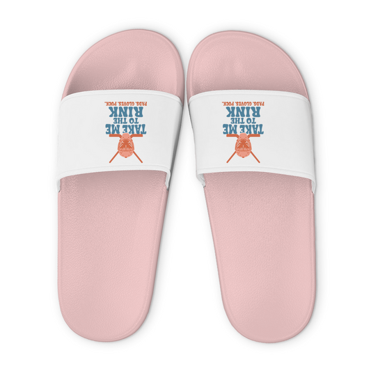 Badelatschen TAKE ME TO THE RINK GOALIE