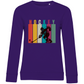 Ladies Sweatshirt COLOURFUL HOCKEYPLAYER